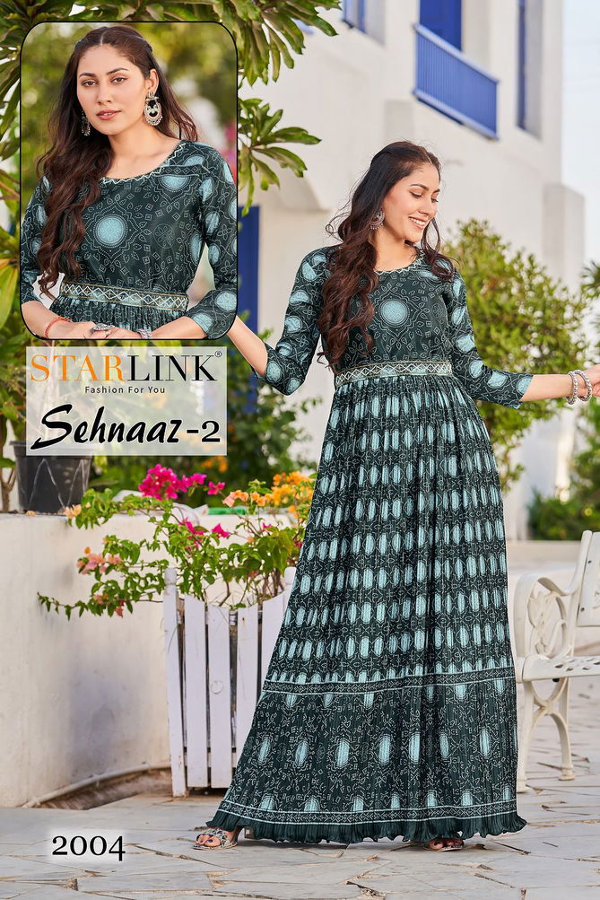 Starlink Sehnaaz 2 Heavy Festive Wear Wholesale Gown Catalog